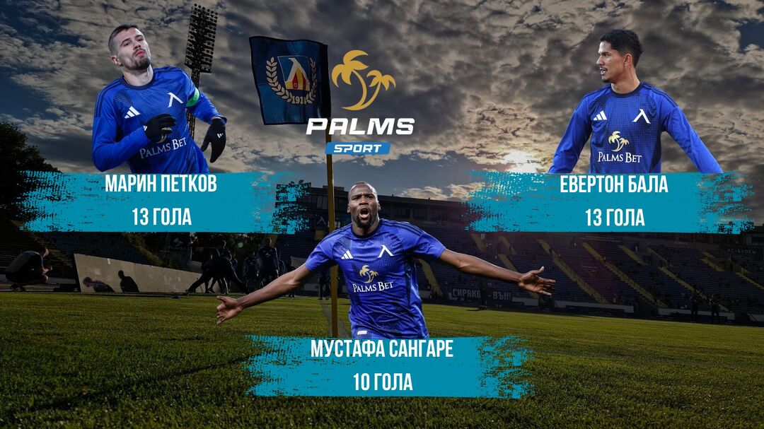 Ето кои са голмайсторите на Левски през 2025 г.