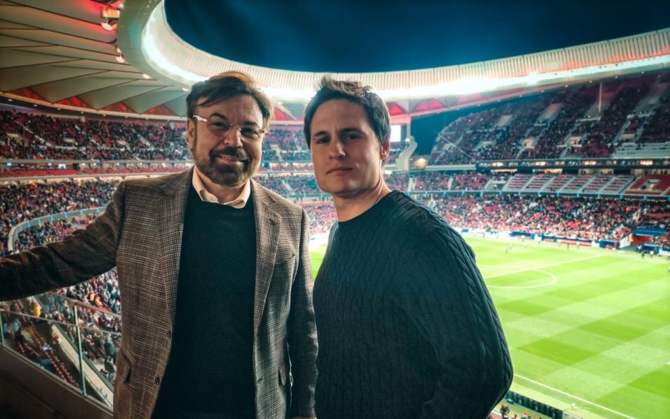 Мило Борисов на официално посещение в централата на LaLiga в Мадрид