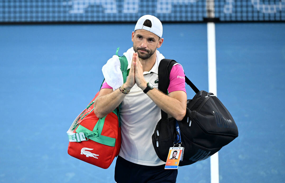 Контузия спря Григор Димитров още на старта на Australian Open