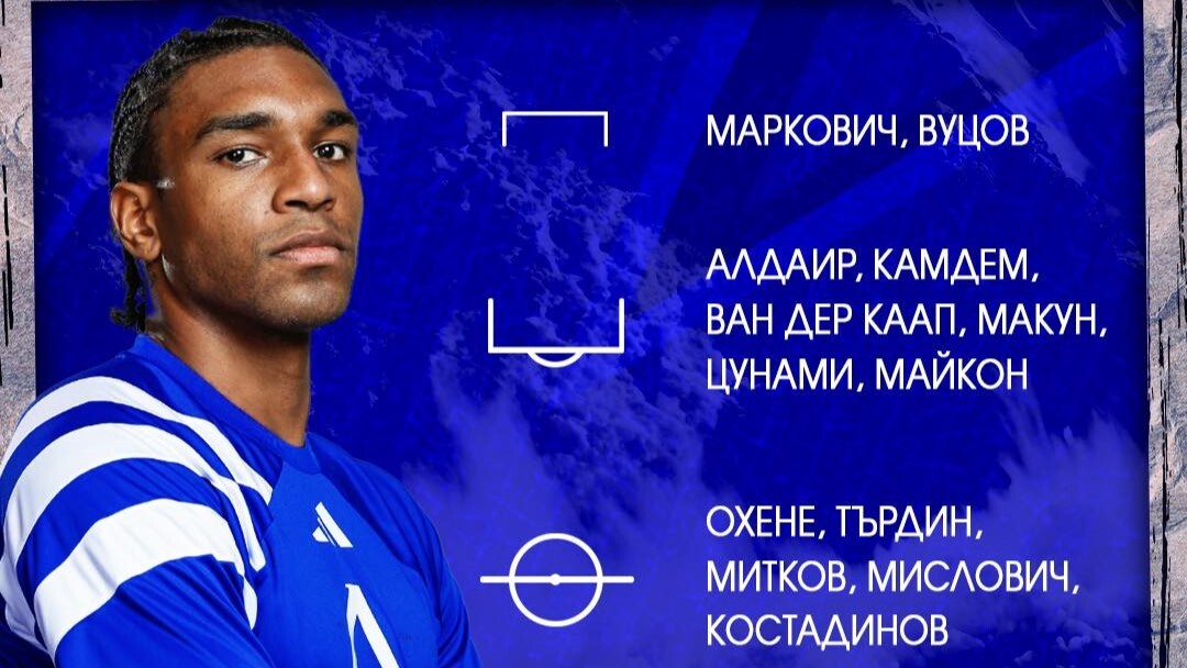 Групата на Левски за мача с Черно море