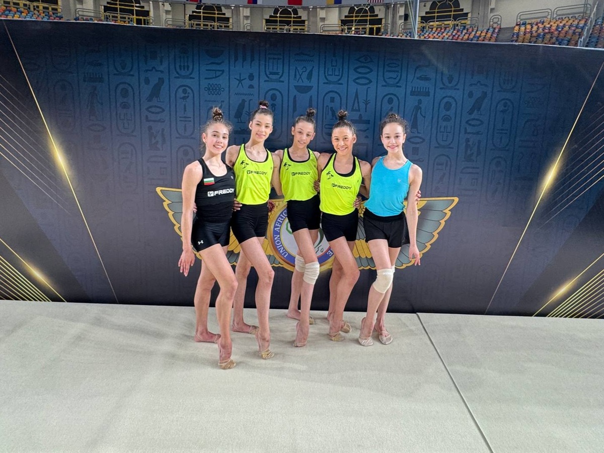 Четири финала за България на турнира по художествена гимнастика "Pharaoh’s cup" в Кайро