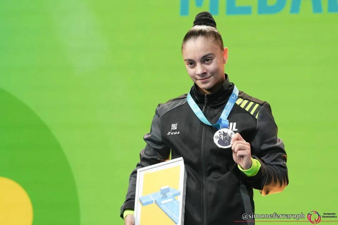 Валентина Георгиева със сребро на прескок от Европейското в Лайпциг