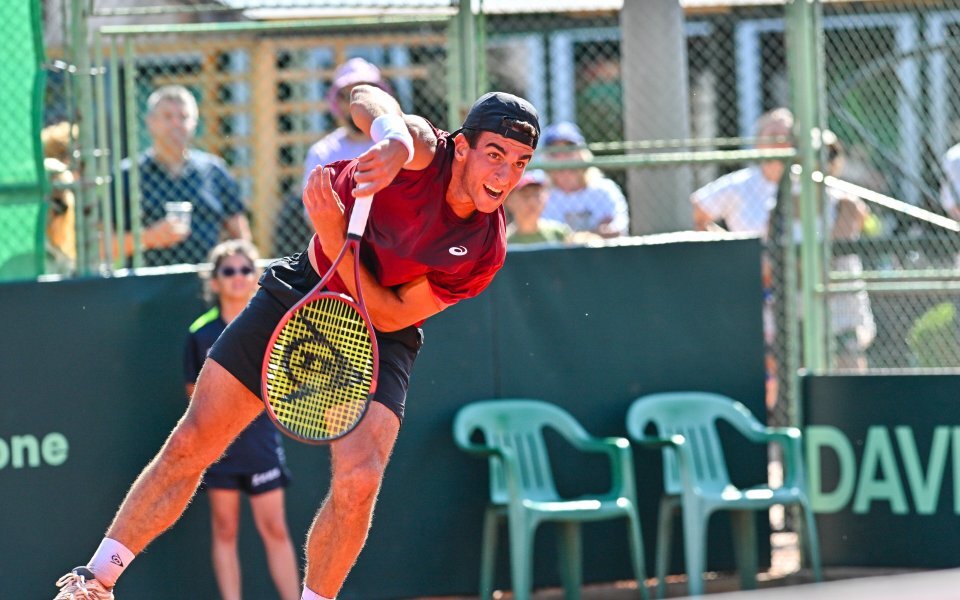 Купа "Дейвис": България - Финландия ще се реши в мач Василев - Руусувуори