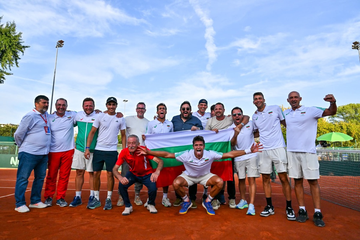 Исторически момент за българския тенис!