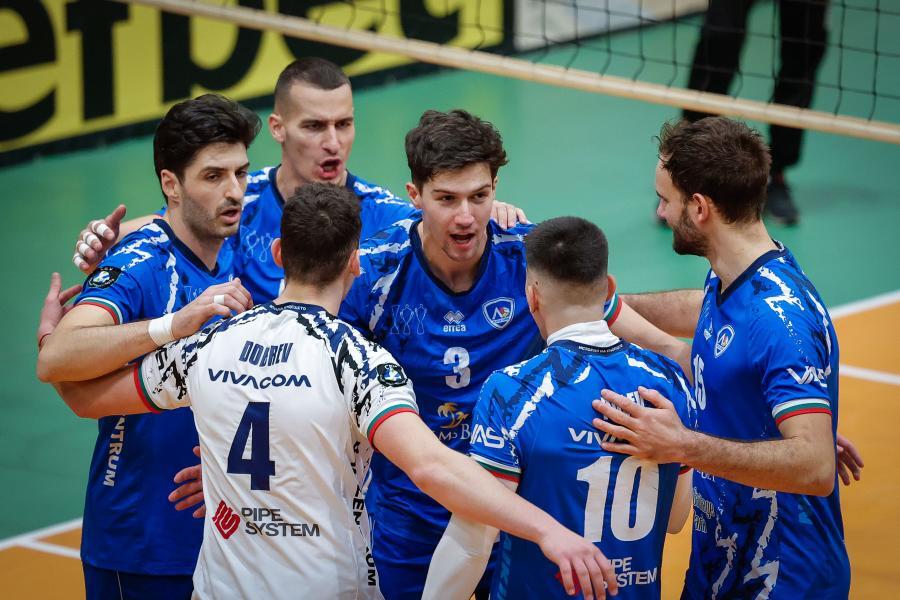 Волейболният Левски с пета поредна победа в Супер Волей