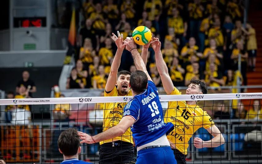 Грозданов спечели волейболното дерби в Шампионска лига срещу Казийски и Соколов