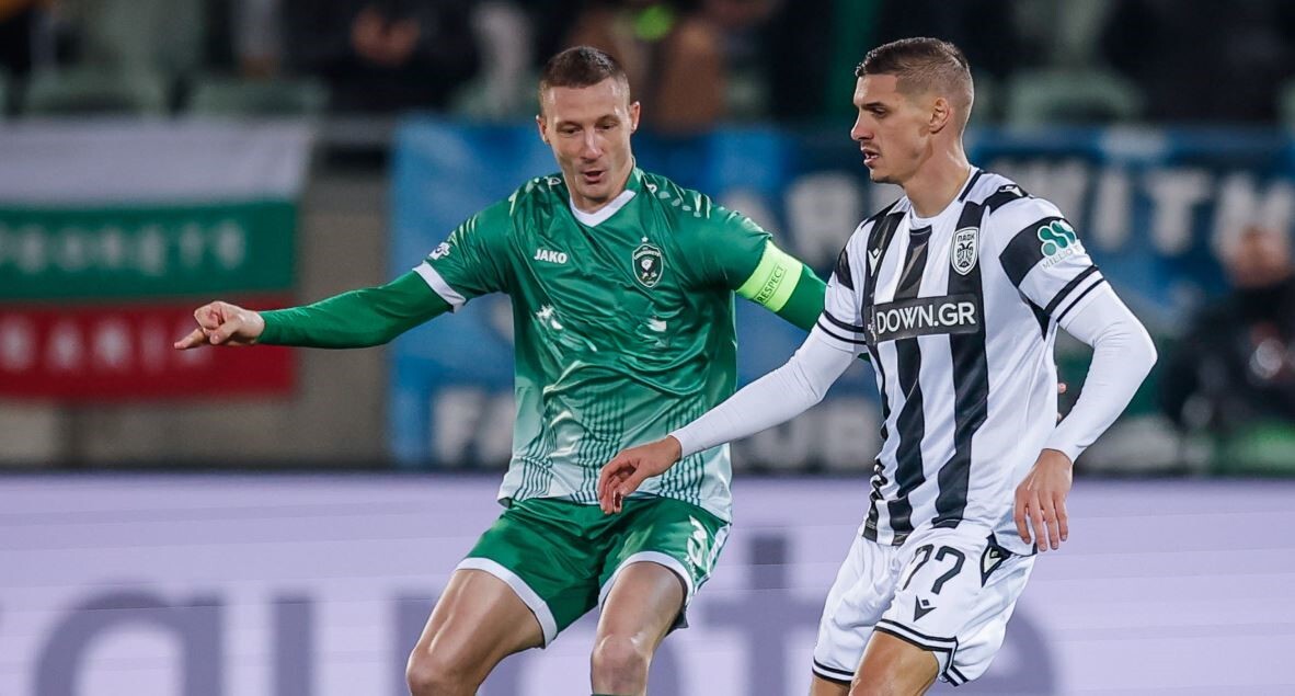 Лудогорец изпусна ПАОК след зрелищно реми, Десподов с гол и асистенция за гърците