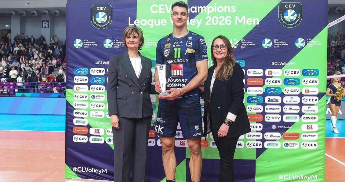 Алекс Николов MVP за победа в Шампионската лига на Лубе