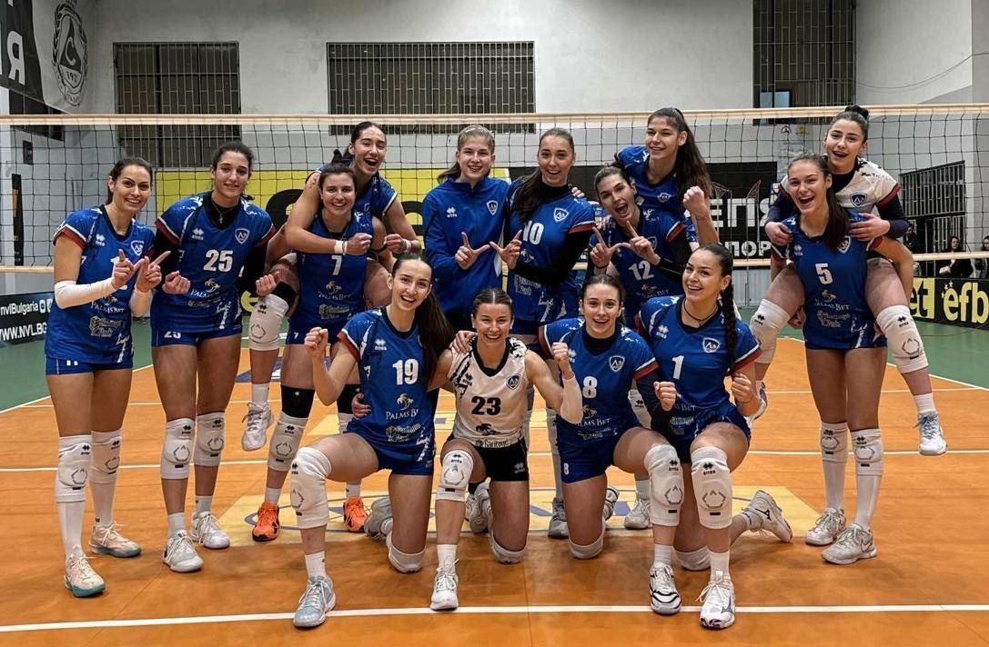 Волейболистките на Левски с категоричен успех над Дея