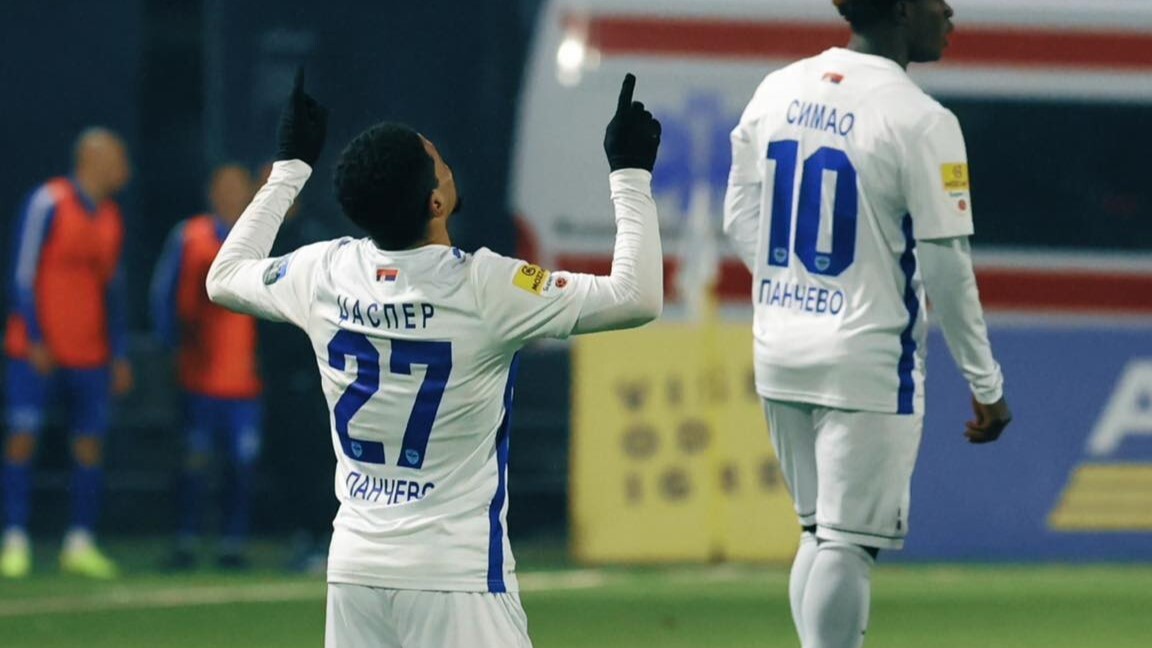 Джаспър с гол и червен картон в Сърбия