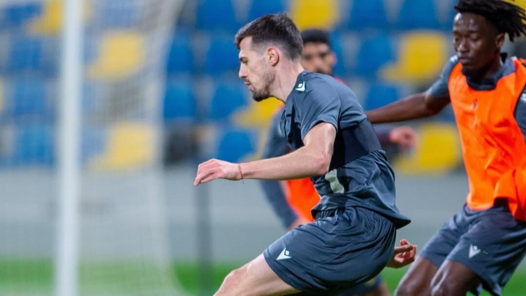 Марин Петков с първа тренировка в новия си клуб