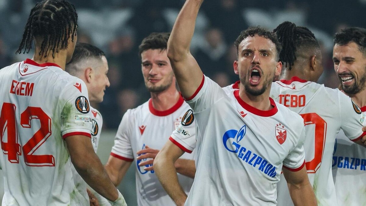 Доминация за гостите в Лига Европа: Цървена звезда удари Лил, Щутгарт и Нотингам с единия крак в следващия кръг