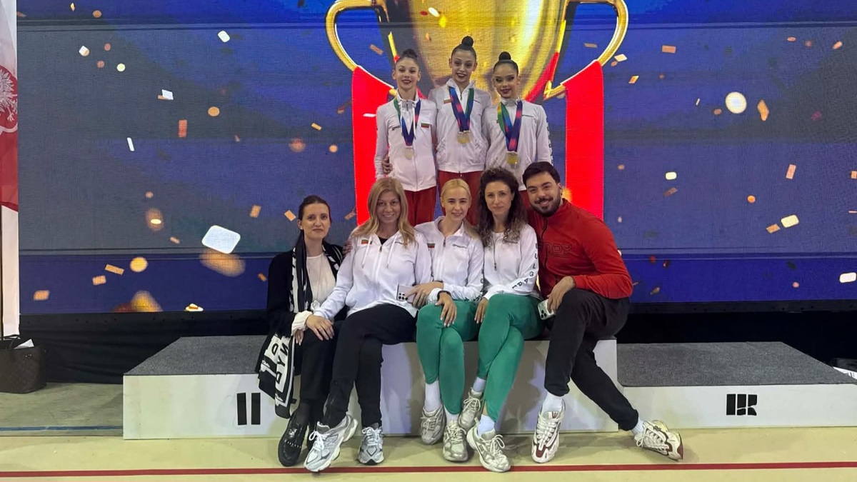 Шест отличия за България от турнира по художествена гимнастика в Грузия