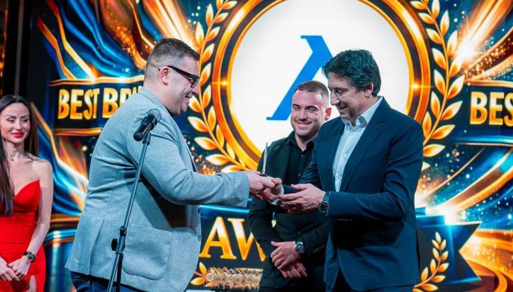 Левски с отличие „Бранд на годината“ в категория „Спорт“