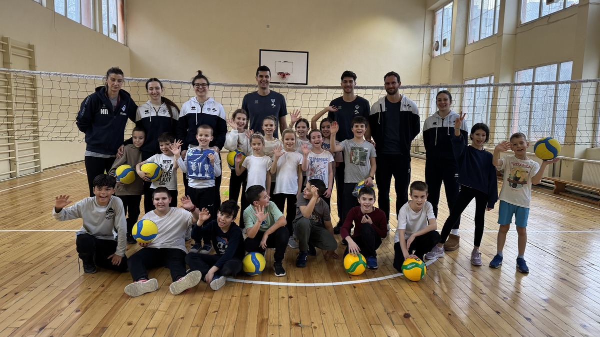 ВК Левски гостува на 128 СУ "Алберт Айнщайн"