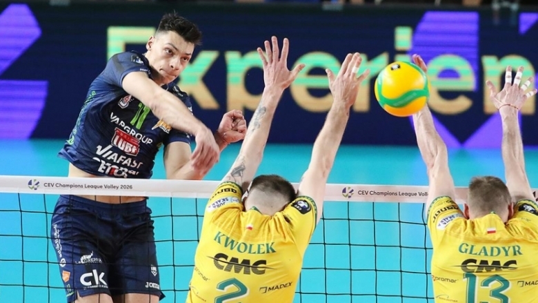 Силен мач на Алекс Николов не достигна на Лубе, италианците с тежка загуба у дома в Шампионска лига