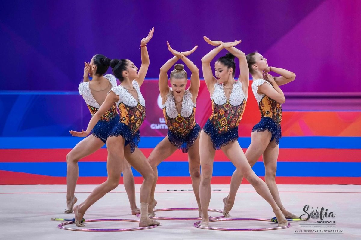 Ансамбълът на България спечели бронзов медал в многобоя на Световната купа по художествена гимнастика