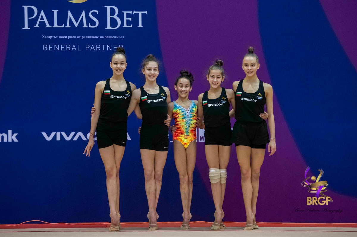 Българските грации с подиум тренировки пред Международния турнир "Sofia Cup"