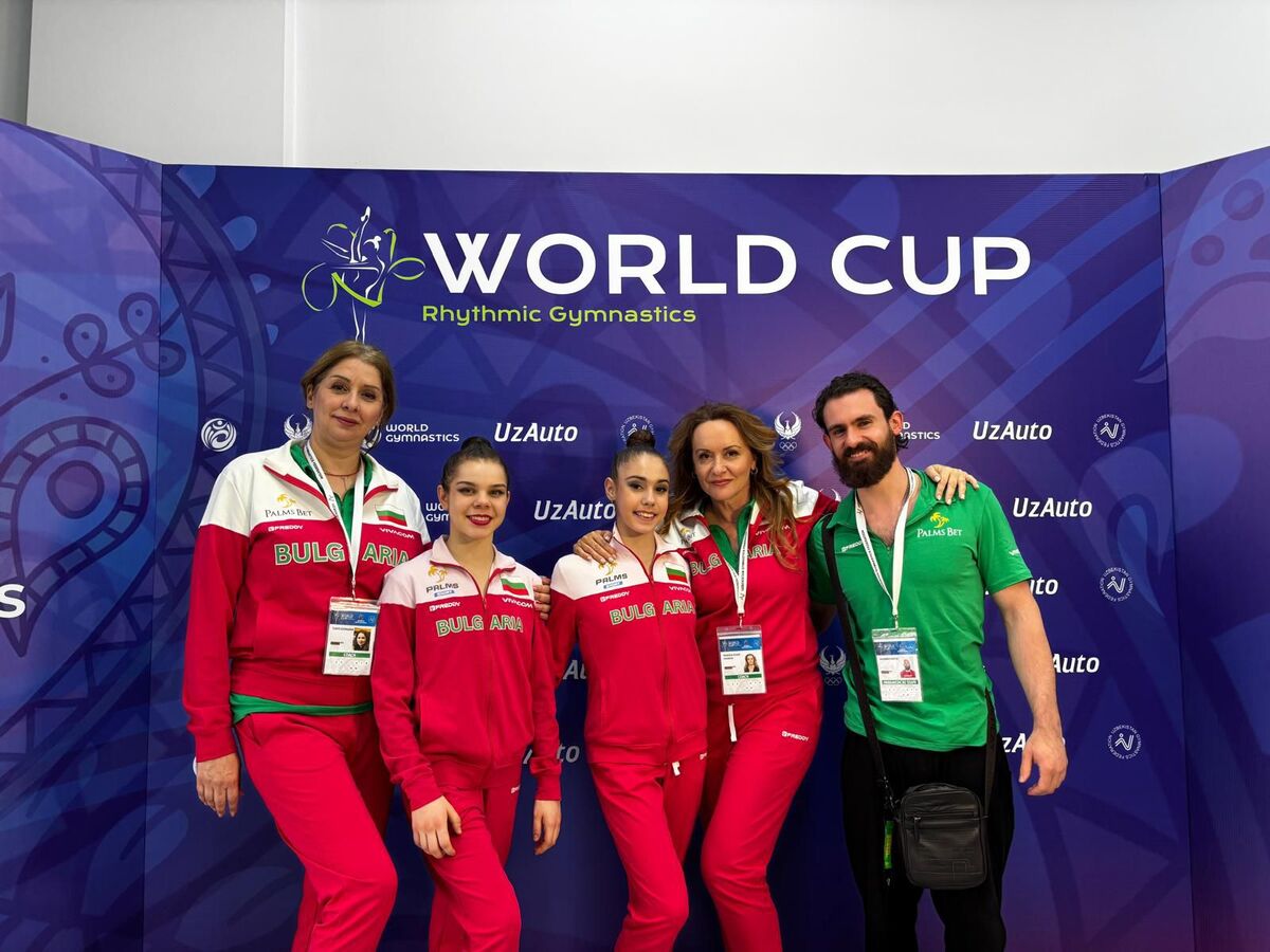 Анастасия Калева пета на бухалки на Световната купа в Ташкент, Дара Стоянова завърши шеста на обръч