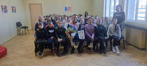 Цанко Цанков представи "Шампионът на Тихия океан - Хавай" пред третокласници в Бургас