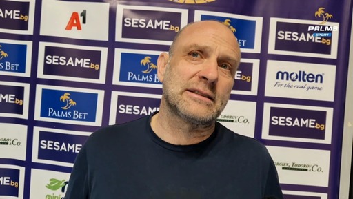 Тити Папазов пред Palms Sport след Левски - Рилски спортист