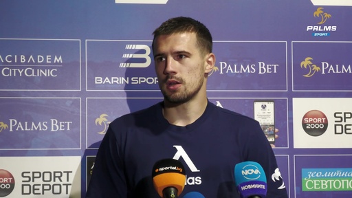 Марин Петков: Днес играх за Левски, благодаря на всички, че се раздадоха