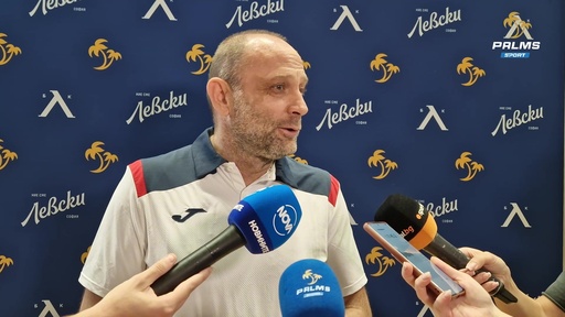 Папазов преди новия сезон с Левски: Без Palms Bet всичко това би било невъзможно две години подред