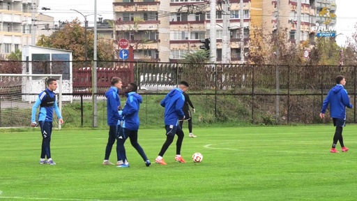 Кадри от неделната тренировка на Левски след успеха над Добруджа