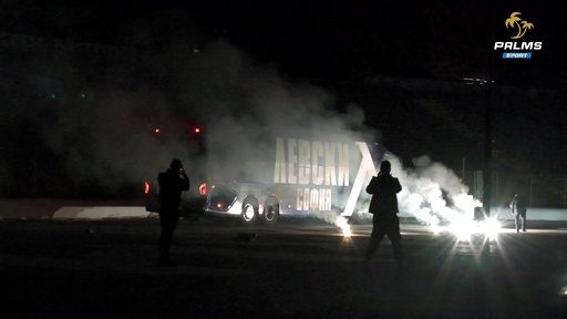 Кадри зад кулисите от представянето на новия автобус на Левски