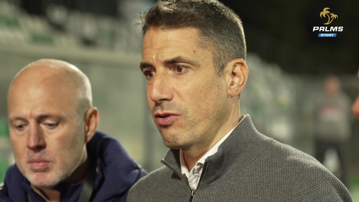 Хулио Веласкес говори пред медиите след успеха над Хебър за Купата