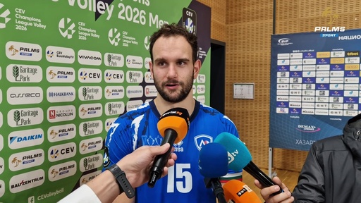 Избраният за MVP Юлиан Вайзиг след Левски - Мурса Осиек