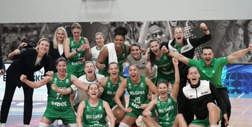 Баскетболистките на България оглавиха класирането в групата си след победа над Украйна