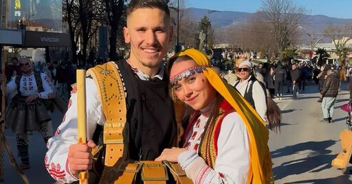 Нападател на Левски влезе в ролята на кукер