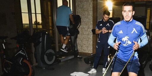 Фитнес тренировка за Левски в четвъртък