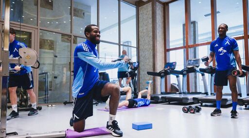 Две тренировки за Левски ден преди контролата с Тренчин