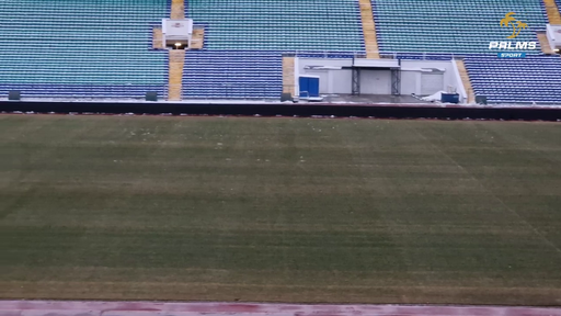 24 часа преди Суперкупата: Ето как изглежда теренът на Националния стадион "Васил Левски"