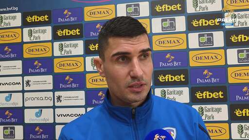 Треньорът на Левски-жени Денислав Димитров пред Palms Sport след успеха с 3:0 над Марица 2022
