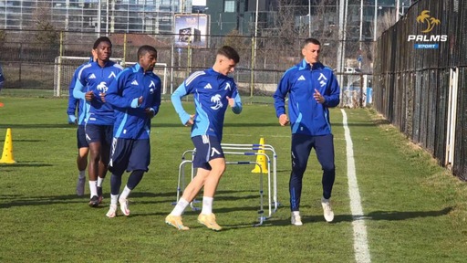 Футболистите на Левски с последна тренировка преди мача с Локомотив Пловдив