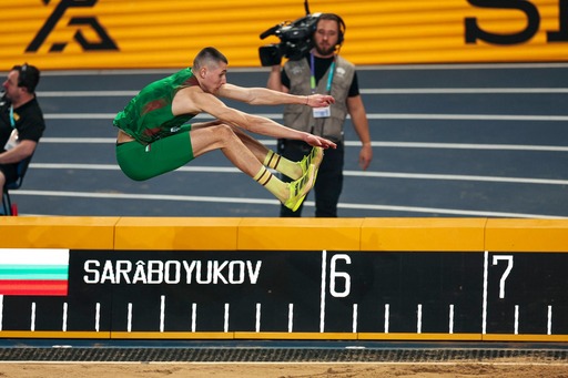 Божидар Саръбоюков спечели бронзов медал от Световното първенство по лека атлетика в зала
