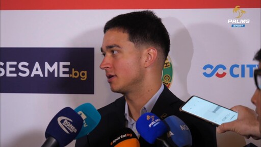 Петър Станич след избора си за Най-добър чужденец в Първа лига за 2025 г.