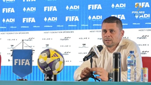 Пресконференция на Александър Димитров след победата на България над Соломоновите острови с 10:2