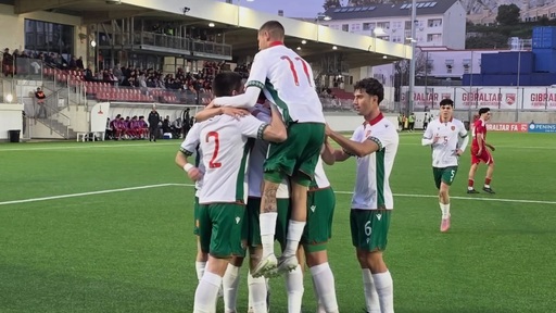 Националите до 21 години с успех над Гибралтар, Асен Митков с асистенция