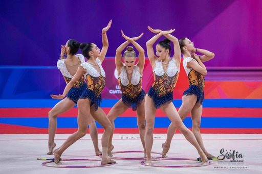 Ансамбълът на България спечели бронзов медал в многобоя на Световната купа по художествена гимнастика