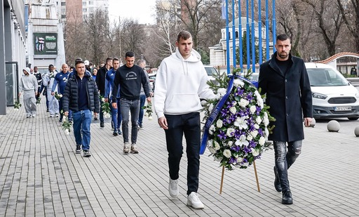 ПФК Левски се преклони пред паметта на Борислав Михайлов