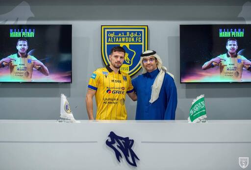 Марин Петков с асистенция при равенство на Ал-Таавун срещу Ал-Хилал