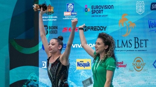 Сияна Алекова с европейска титла от финала с обръч във Варна