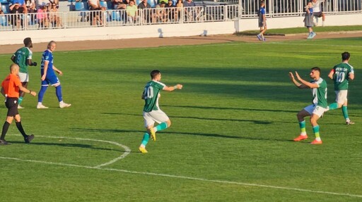 Берое се върна от 1:3, но загуби седемголова драма в Несебър